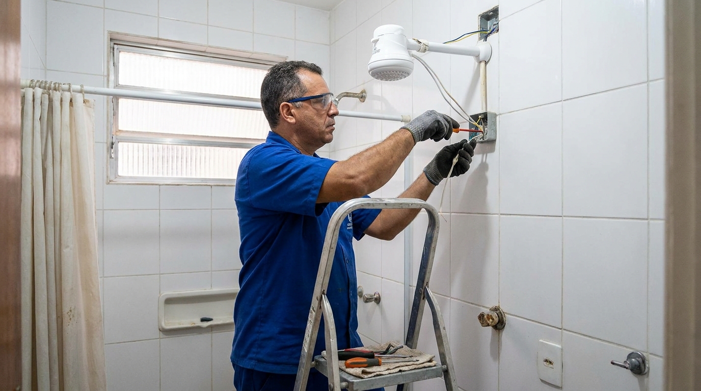 Instalacao de chuveiro eletrico em Vila Velha‑ES